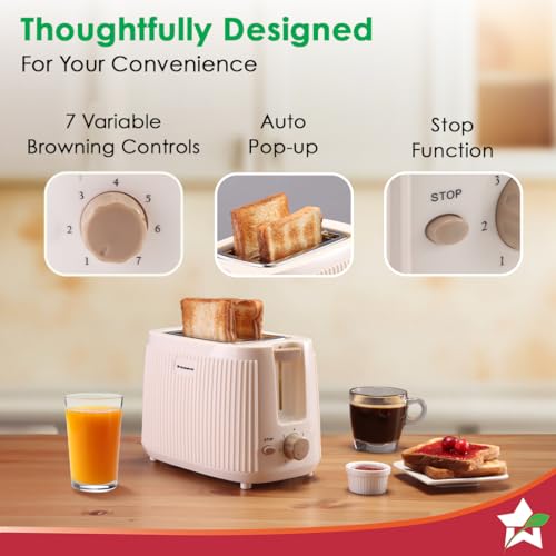 Wonderchef Regalia 2-Slice Pop-up Toaster