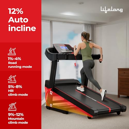 Lifelong 5HP Peak Motorized Treadmill