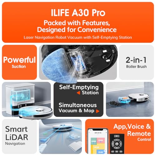 ILIFE A30 Pro Robotic Vacuum