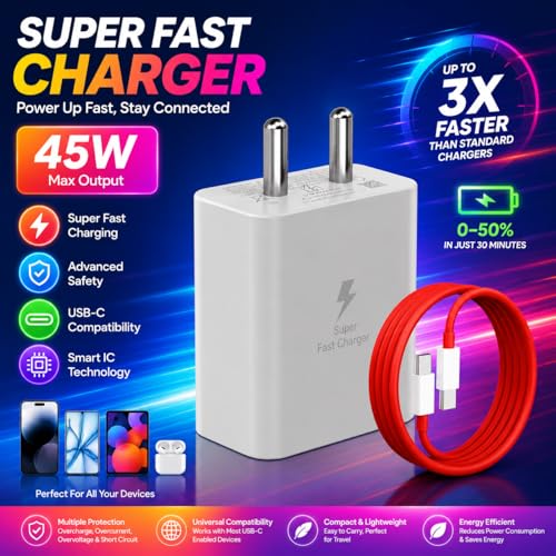 45W USB-C Fast Charger