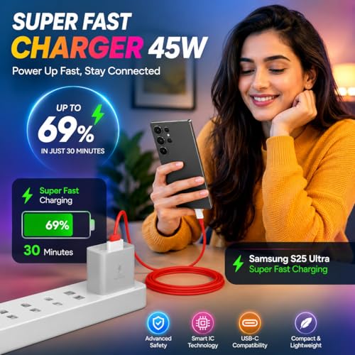 45W USB-C Fast Charger