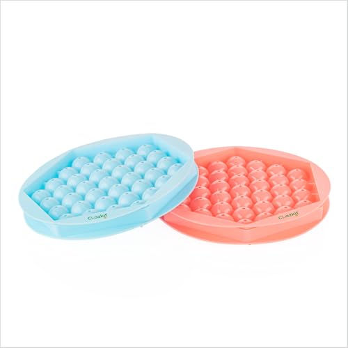 Clazkit Hexagon Ice Cube Tray