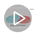 Clazkit Hexagon Ice Cube Tray