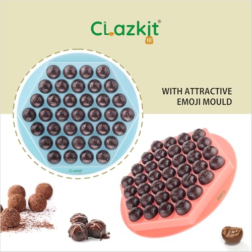 Clazkit Hexagon Ice Cube Tray