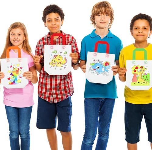 Crackles DIY Coloring Bags