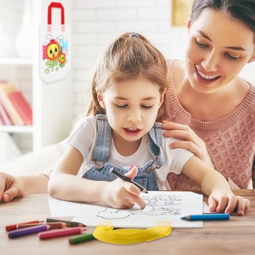 Crackles DIY Coloring Bags