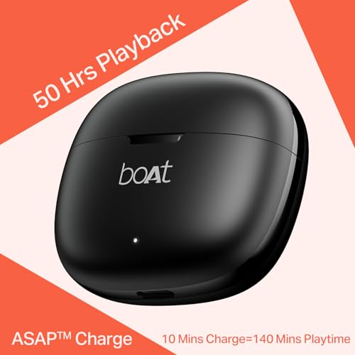 Boat Airdopes Pulse, 50H Battery