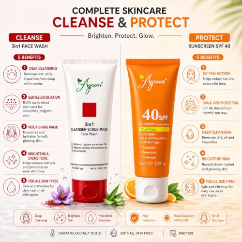 Aysun 3-in-1 Cleanser Scrub Mask