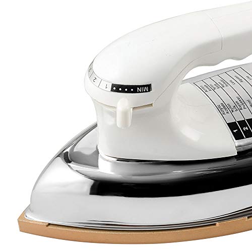 Baltra Duro Heavy Weight Automatic Dry Iron (Metal Body, White)1000W - Image 3