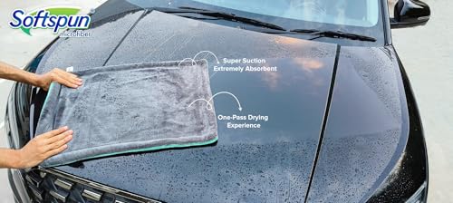 SOFTSPUN Microfiber Cloth for Car