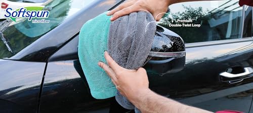 SOFTSPUN Microfiber Cloth for Car