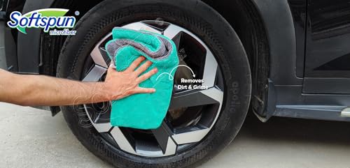 SOFTSPUN Microfiber Cloth for Car