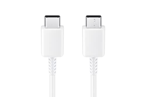 Samsung Original Type C to C Cable - 3.28 Feet (1 Meter), White - Image 3