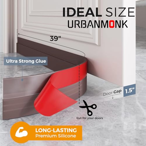 URBANMONK Silicone Door Bottom/Under Gap