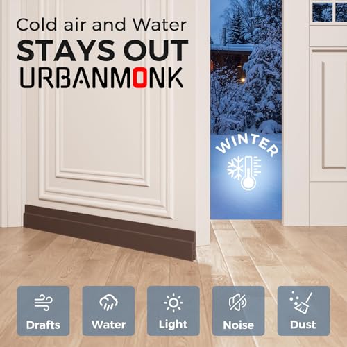 URBANMONK Silicone Door Bottom/Under Gap