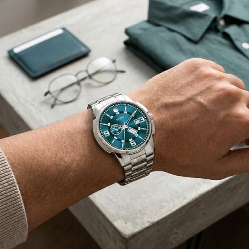 Matrix Black, Blue, White Dial