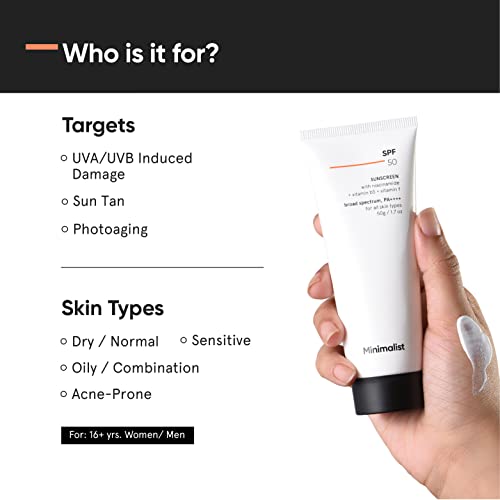 Minimalist Sunscreen SPF 50 PA+++