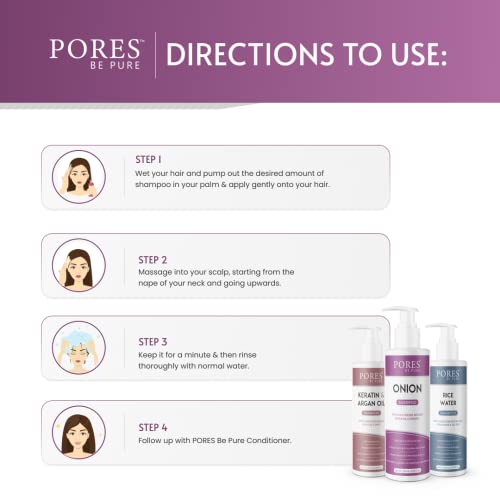 PORES Be Pure Onion Shampoo