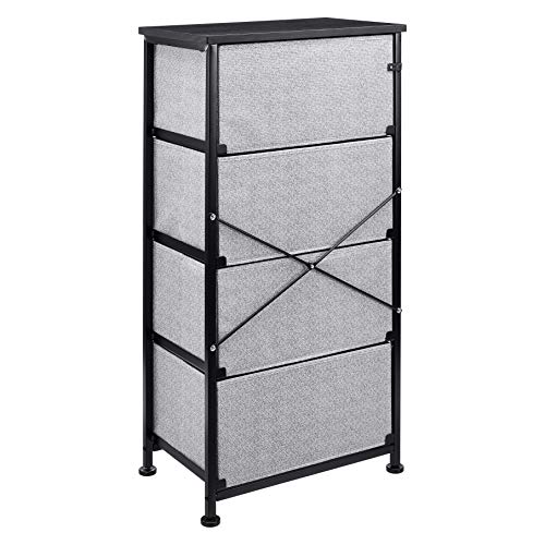 amazon basics Fabric 4-Drawer Storage