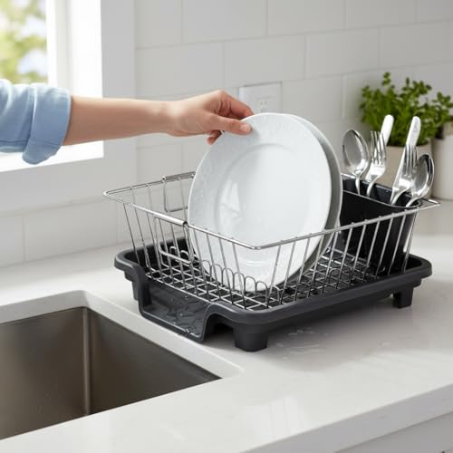 Premium Stainless Steel Dish Rack