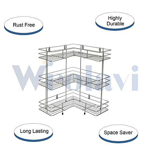 Heavy Duty 3-Tier Stainless Steel