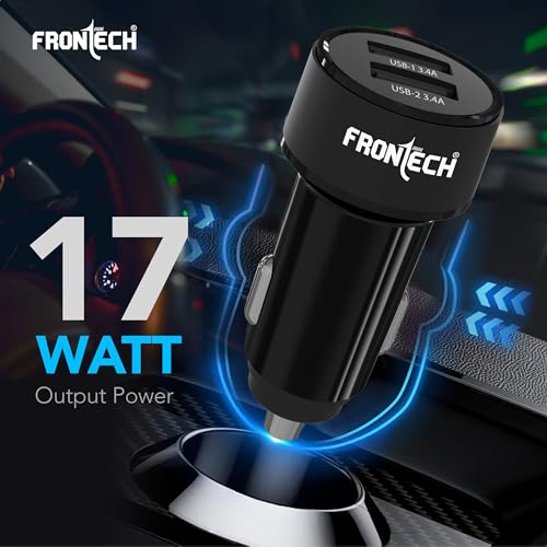 FRONTECH 17W Dual USB Car