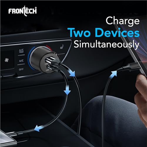 FRONTECH 17W Dual USB Car