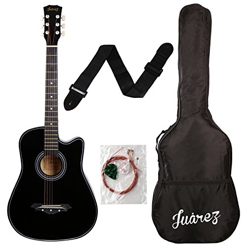 Juârez Acoustic Guitar Kit, JRZ38C/BK
