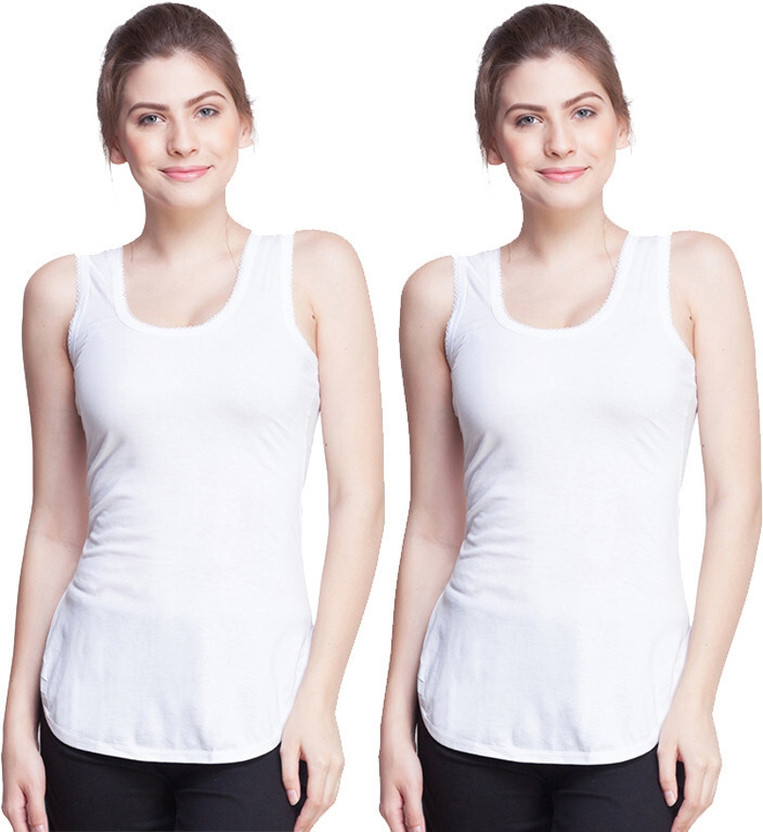 Dollar Missy Women White Camisole (Pack of 3) - Image 7