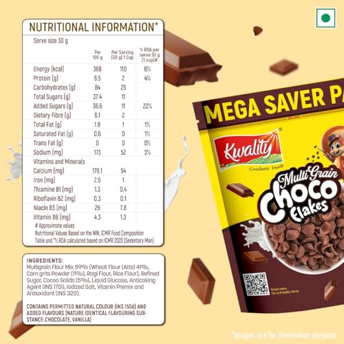 Kwality Choco Flakes 1.2 Kg