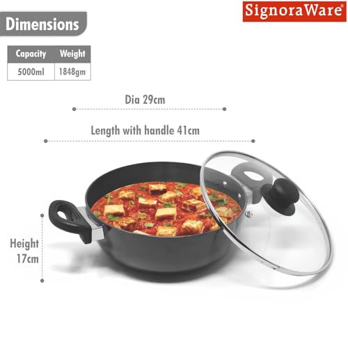 Signoraware Opulent Non Stick Kadhai