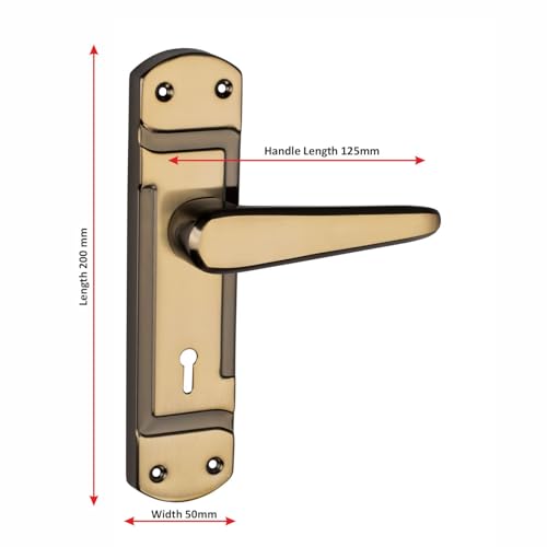 Milton Iron Mortise Lock Set