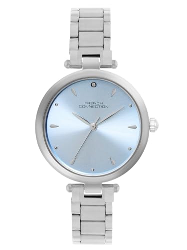 French Connection Analog Blue Dial