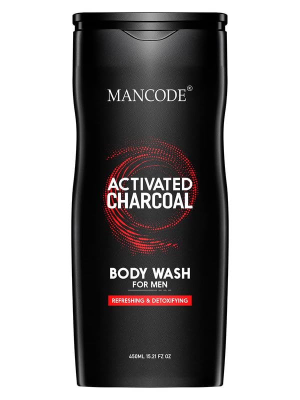 Mancode Activated Charcoal Body Wash
