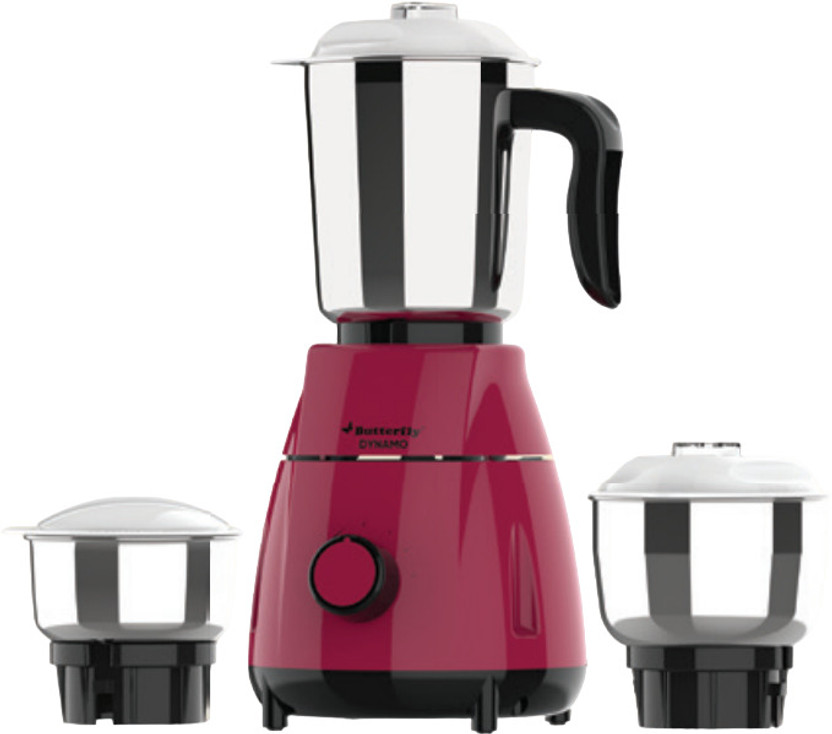 Butterfly 500 Watt | Three jars 500 W Mixer Grinder (DYNAMO | SS ...more