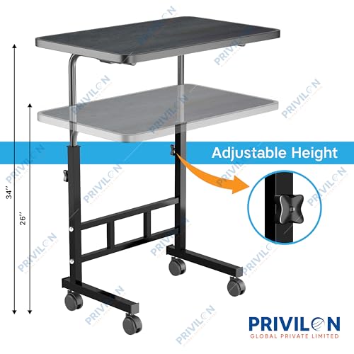 OPTIFINE Wooden Multipurpose Adjustable Height