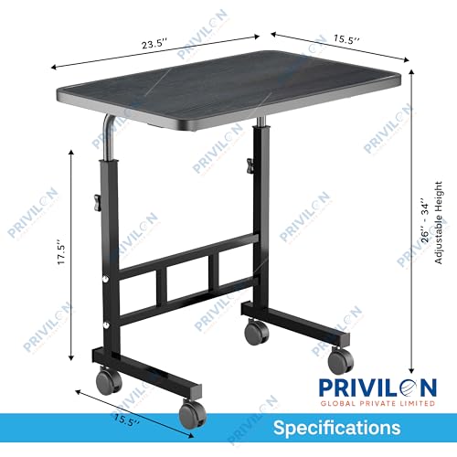 OPTIFINE Wooden Multipurpose Adjustable Height