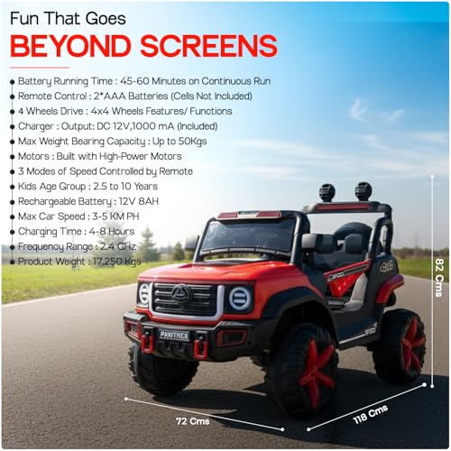 Toyzone Panther Electric Jeep