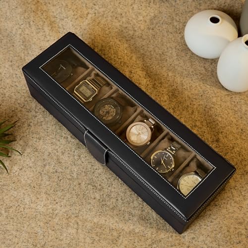 Leather World Faux Leather Watch