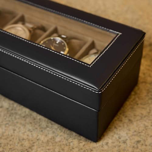 Leather World Faux Leather Watch