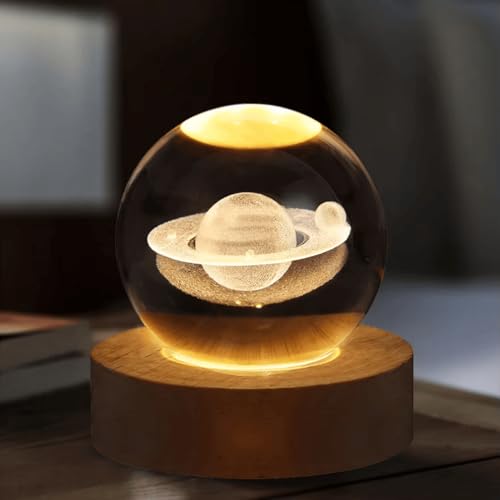Crackles 3D Crystal Ball Night