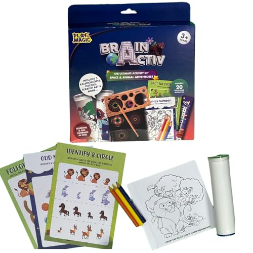 PlayMagic BrainActiv Kaleidoscope Making DIY
