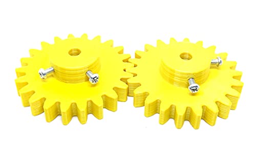 INVENTO 2pcs 3D Printed Plastic