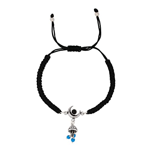VOYLLA Evil Eye Dome Shape Blue Bead Hanging Bracelet