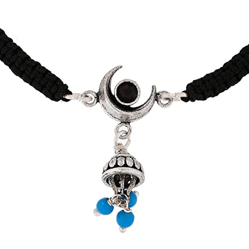 VOYLLA Evil Eye Dome Shape Blue Bead Hanging Bracelet - Image 3