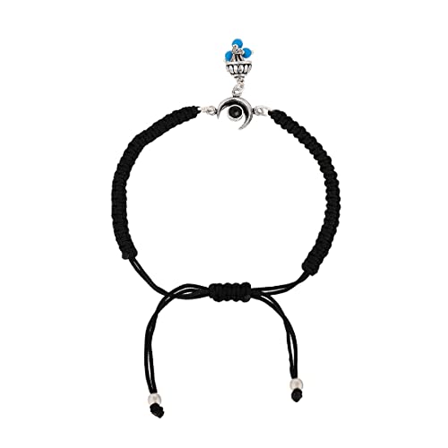 VOYLLA Evil Eye Dome Shape Blue Bead Hanging Bracelet - Image 4