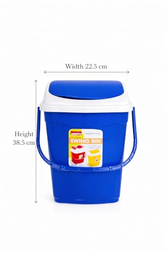 ARISTO Plastic Swing Lid Garbage