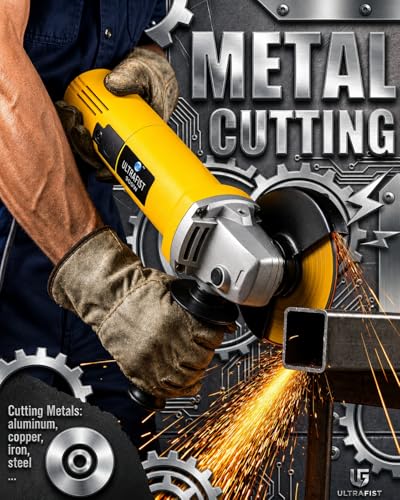 Silver UF-AG801 Angle Grinder 850W