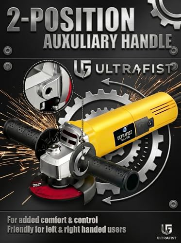 Silver UF-AG801 Angle Grinder 850W