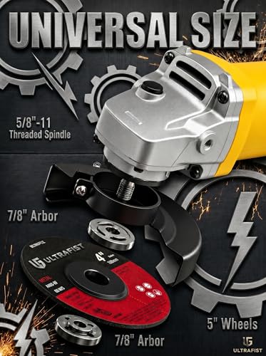 Silver UF-AG801 Angle Grinder 850W